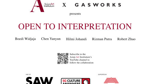 The Asian Art Institutum (AAI) and Gasworks London are proud to present Open to Interpretation, a series of five short videos by five local artists.