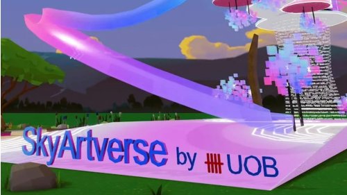 Named SkyArtverse by UOB, the futuristic gallery is built on a land parcel in Decentraland, one of the most active metaverse, is an immersive art theme park featuring the 37 winning artworks from the 2022 UOB Painting of the Year competitio