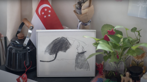 Find out how artist Tang Ling Nah acquired the drawing, “Untitled” by Tamares Goh at One Studio of Zai Kuning. 