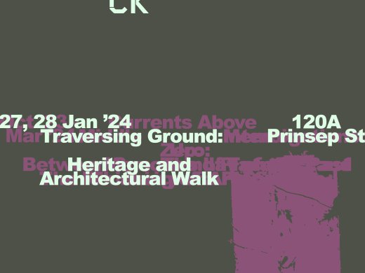 Traversing Ground: Heritage and Architectural Walk Guided by Jerome Lim