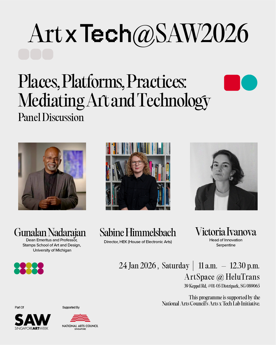 24 Jan Places, Platforms, Practices 1080 x 1350 SAW Panel