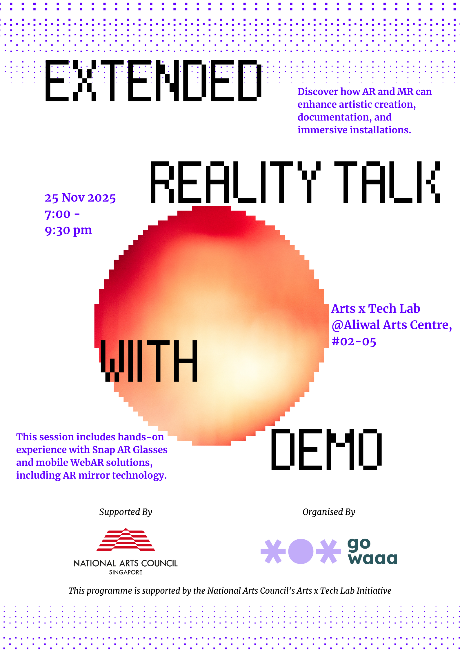 Extended Reality Talk with Demo EDM V3 Gowaaa Workshop
