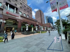Ngee Ann City between lamp posts 76 and 78 Current spot