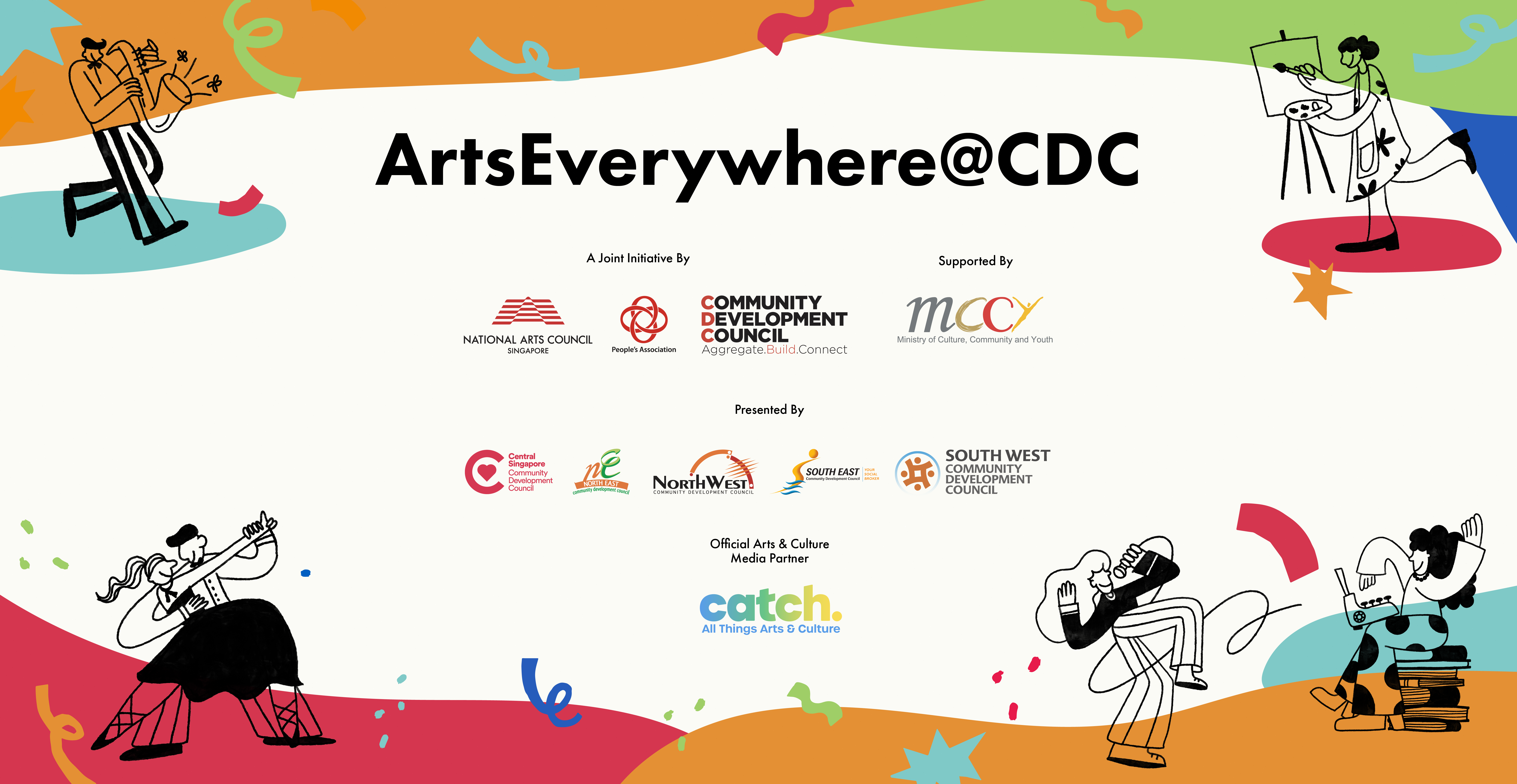 ArtsEverywhere@CDC Key Visual