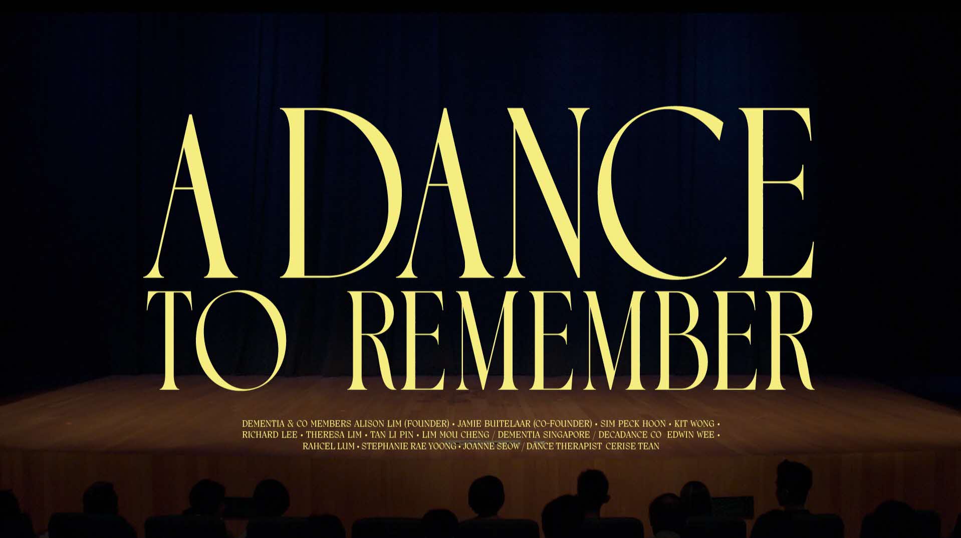 A Dance to Remember A Dance to Remember
